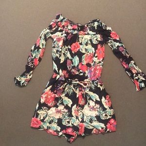 Floral romper